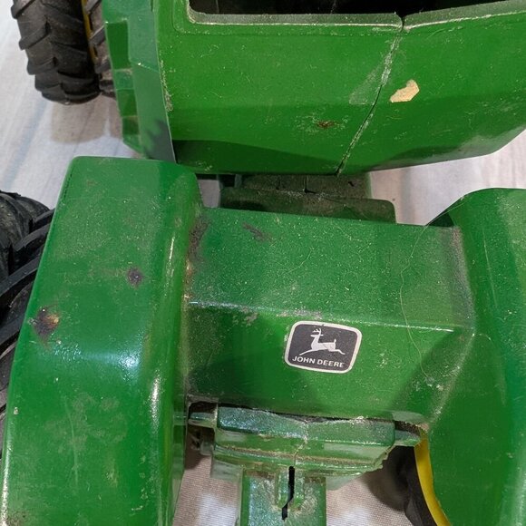 ERTL John Deere Articulated 8650 (?) 4-Wheel Drive Tractor W/Duals 1/16 Vintage - Picture 13 of 16